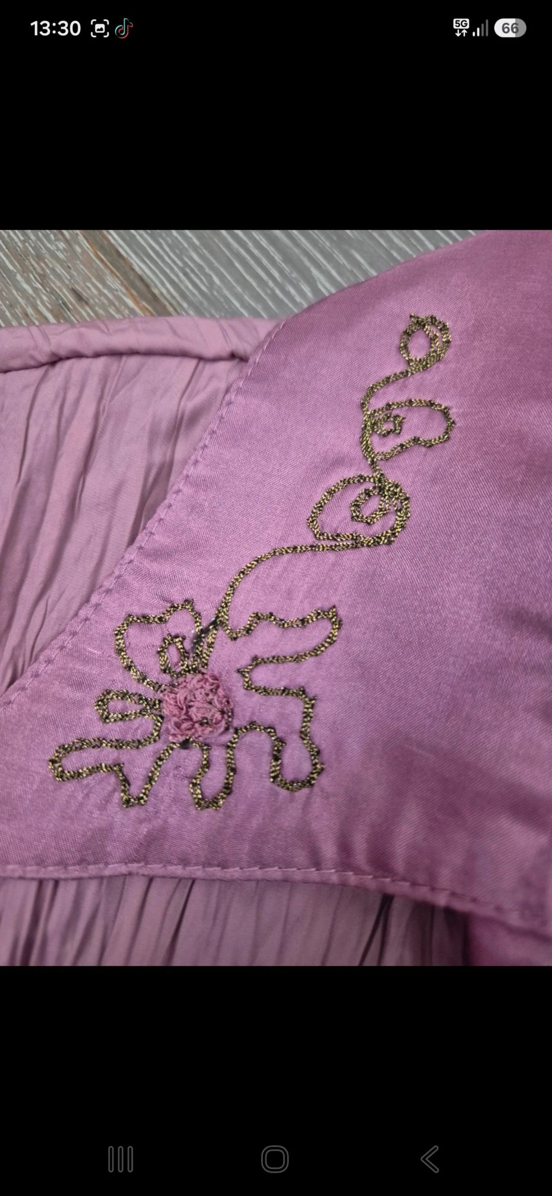 Blusa rosa manga larga. Fini. Tamanho único – photo 10